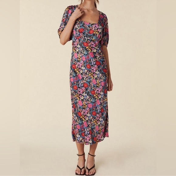 SPELL | Women's Last Drinks Bias Cut Midi Bird & Floral
Print Size XS - Picture 2 of 15